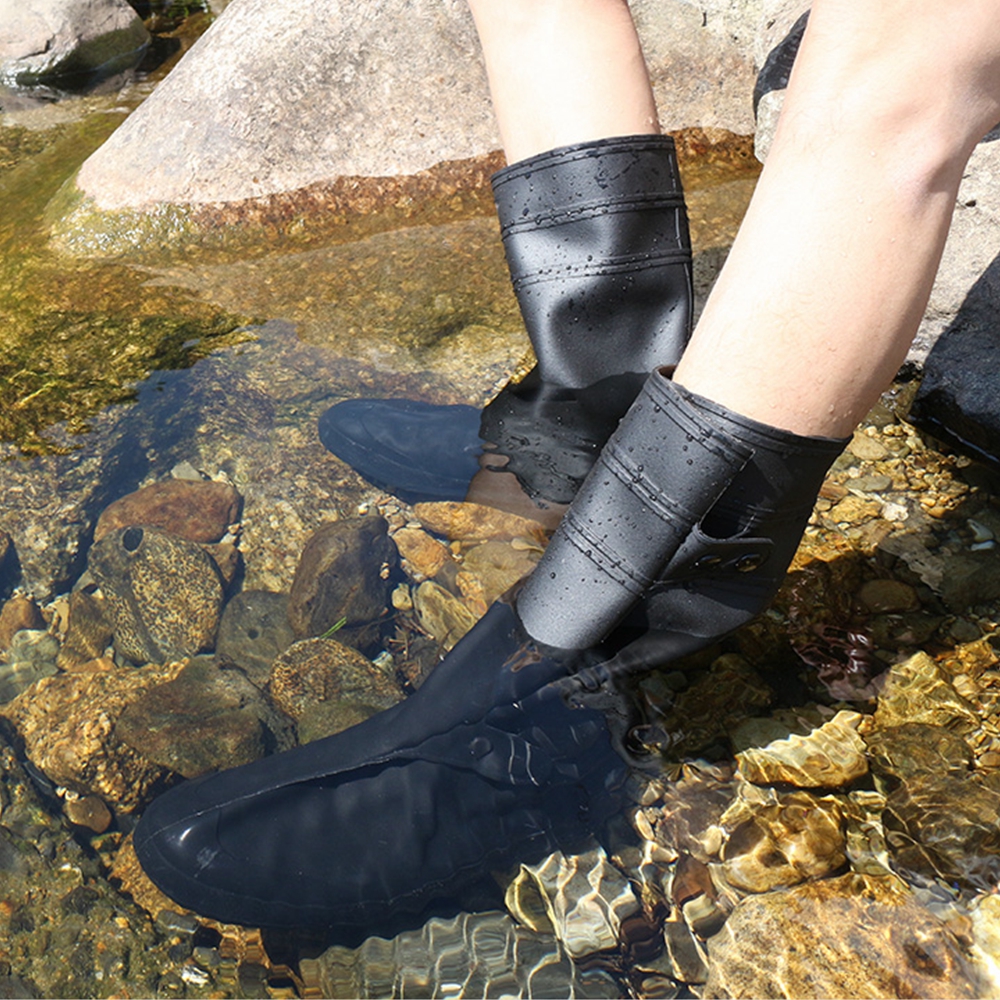 Motorcycle-Waterproof-Rain-Shoe-Covers-One-Piece-Style-Thicker-Scootor-Non-slip-Boots-Covers-1520006