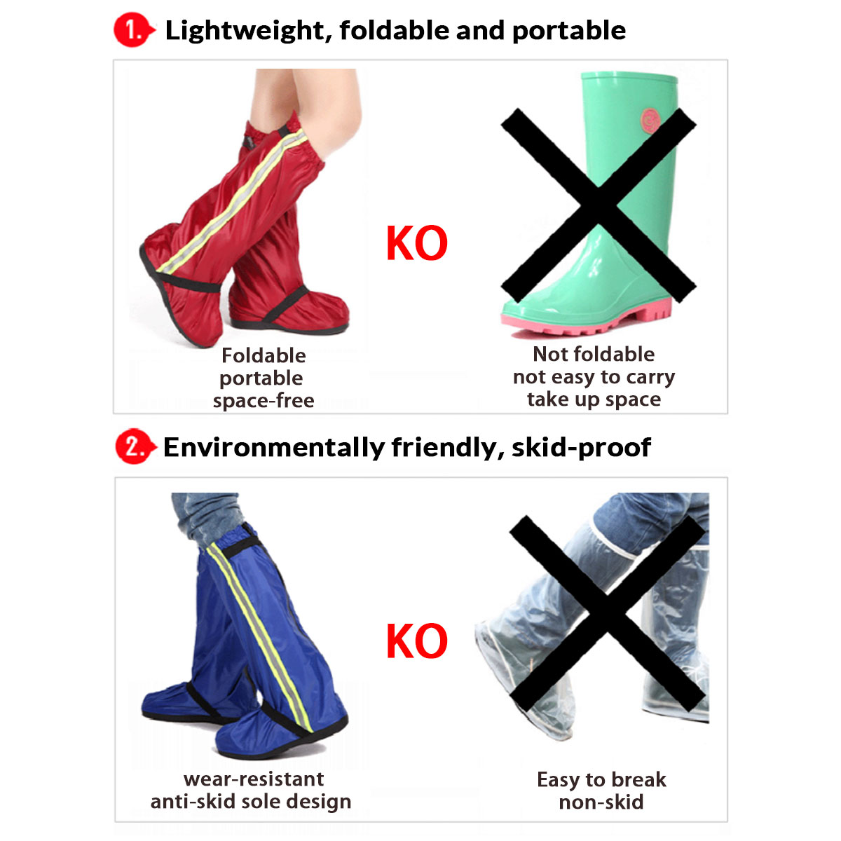 Unisex-Rain-Shoes-Cover-Waterproof-Motorcycle-Cycling-Non-Slip-Reusable-Boots-1549638