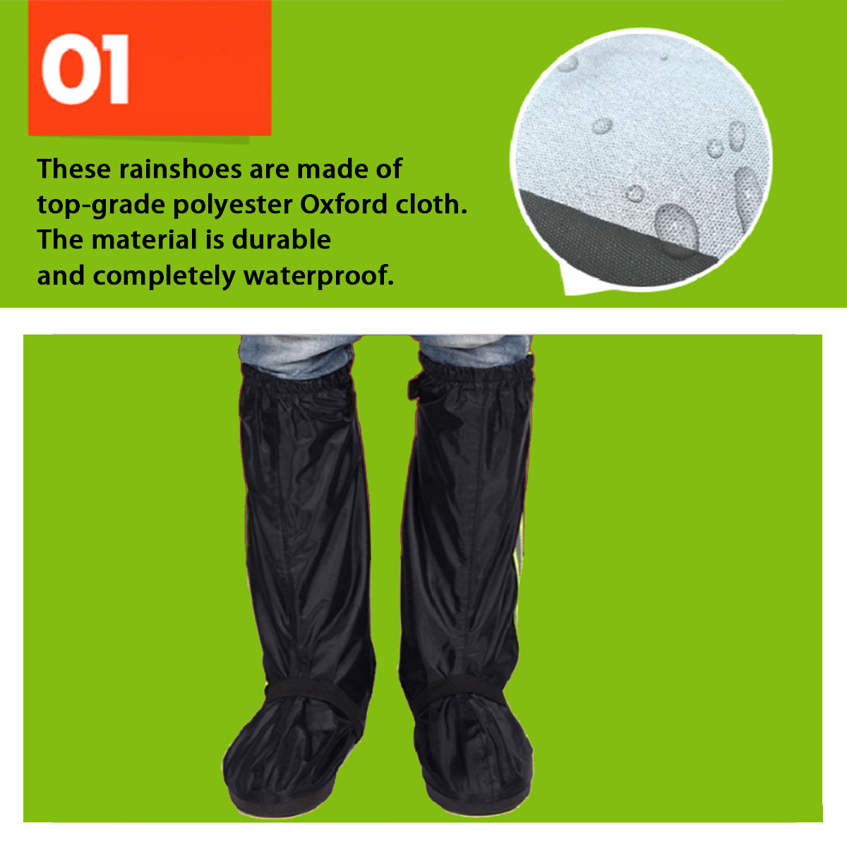Unisex-Rain-Shoes-Cover-Waterproof-Motorcycle-Cycling-Non-Slip-Reusable-Boots-1549638
