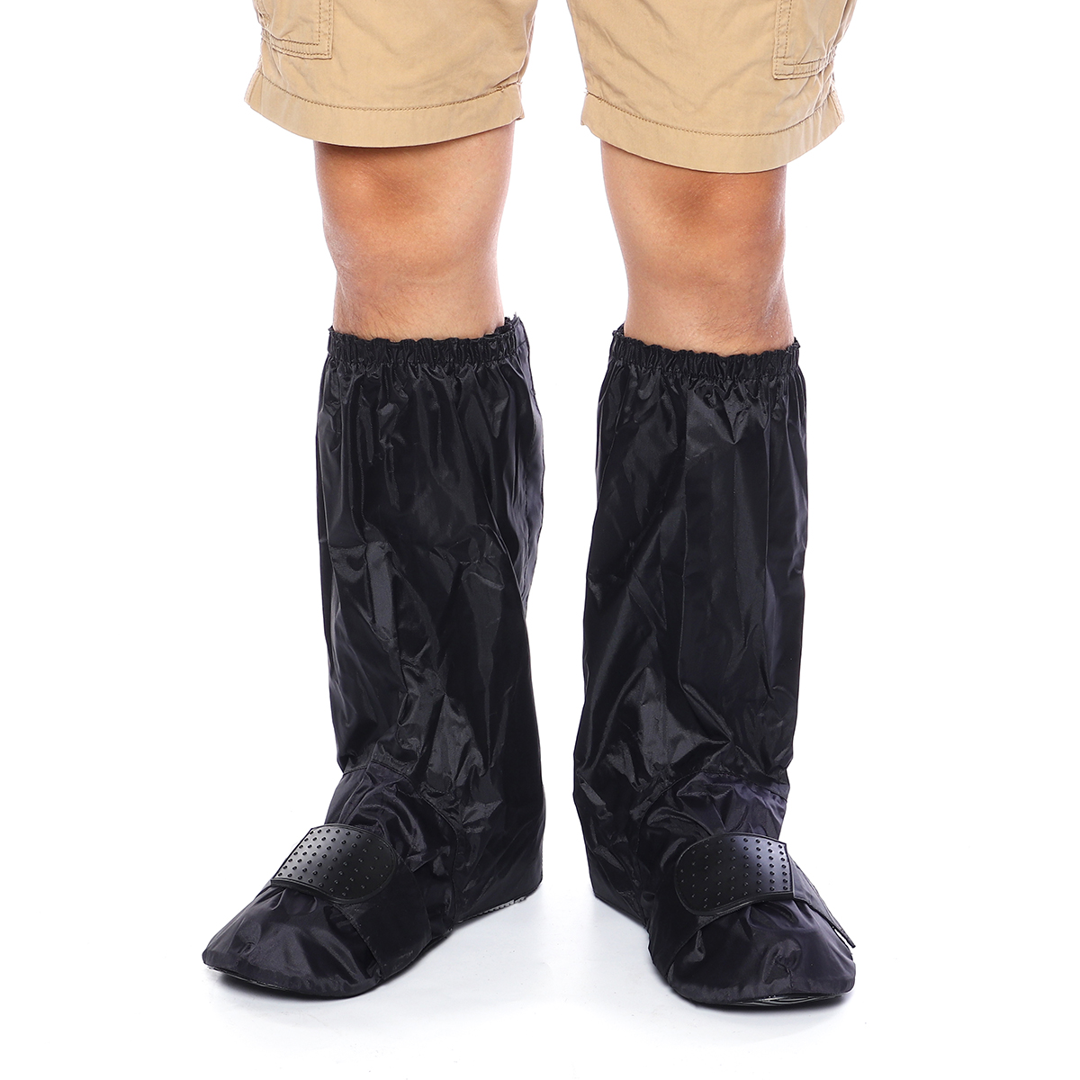 Waterproof-Shoe-Boot-Covers-Rain-Protector-Anti-slip-Overshoes-Reusable-Unisex-Oxford-Cloth-Black-1618466