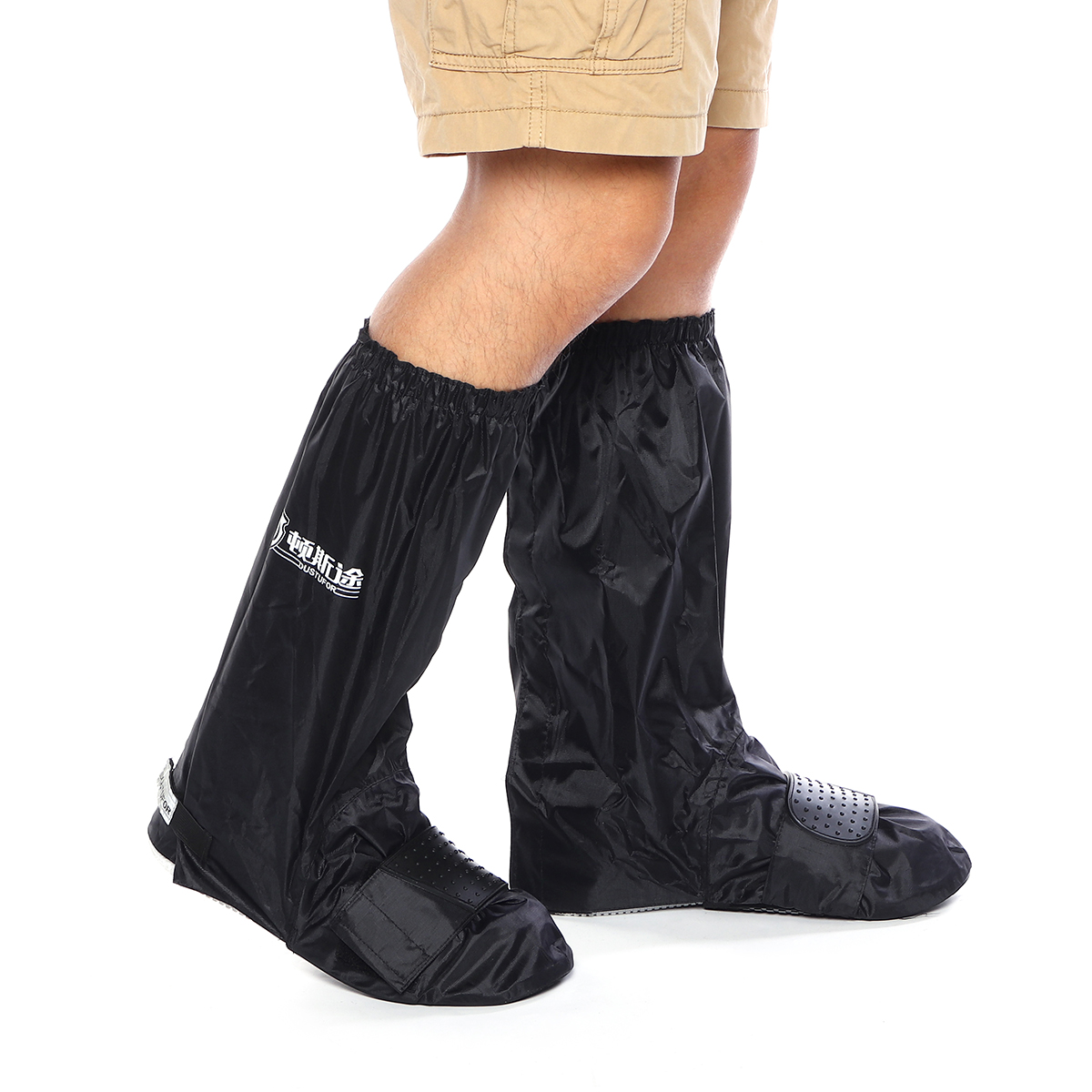 Waterproof-Shoe-Boot-Covers-Rain-Protector-Anti-slip-Overshoes-Reusable-Unisex-Oxford-Cloth-Black-1618466