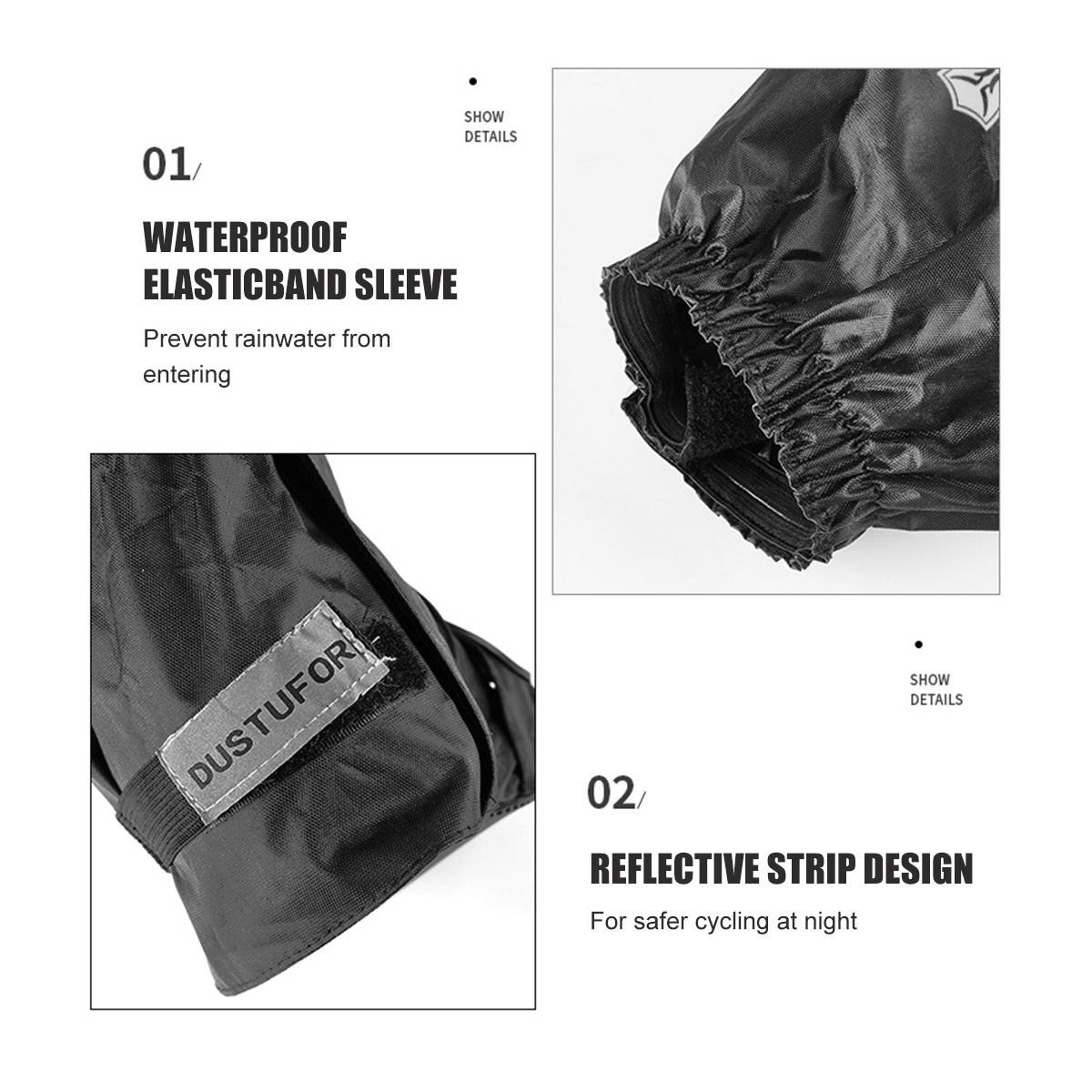 Waterproof-Shoe-Boot-Covers-Rain-Protector-Anti-slip-Overshoes-Reusable-Unisex-Oxford-Cloth-Black-1618466