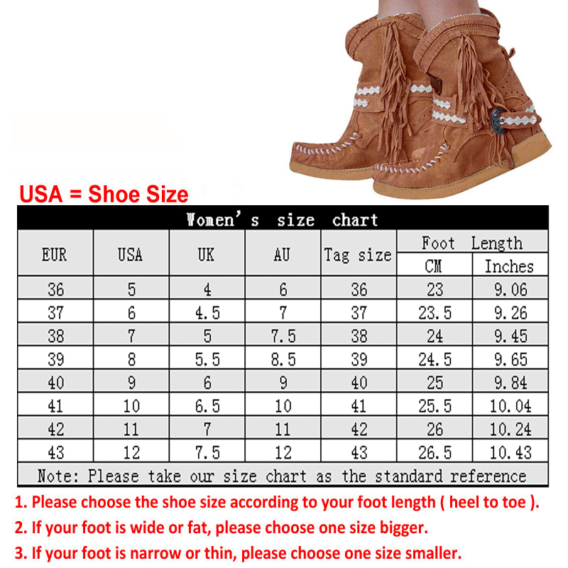 Women-Tassel-Fringe-Middle-Ankle-Boots-Fashion-Buckle-Motorcycle-Flat-Shoes-1610128