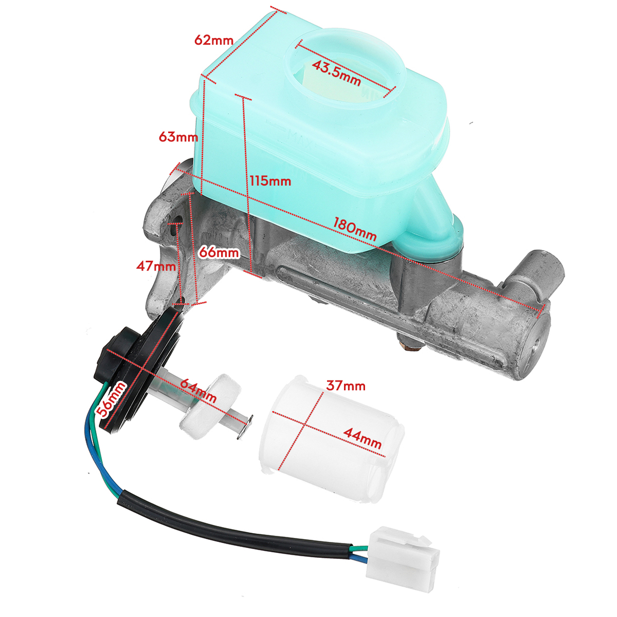 Brake-Master-Cylinder-RHD-For-Toyota-Land-Cruiser-80-series-FZJ80-HZJ80-HDJ80-1712619