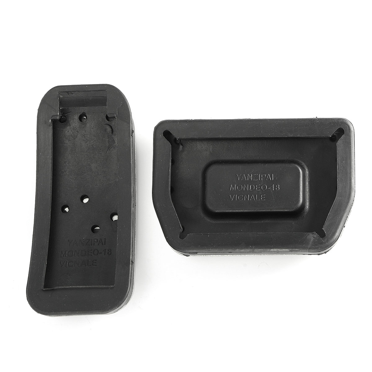 Racing-Foot-Footrest-Fuel-Gas--Brake-Pedals-Plate-Cover-For-Ford-Edge-2015-1118584