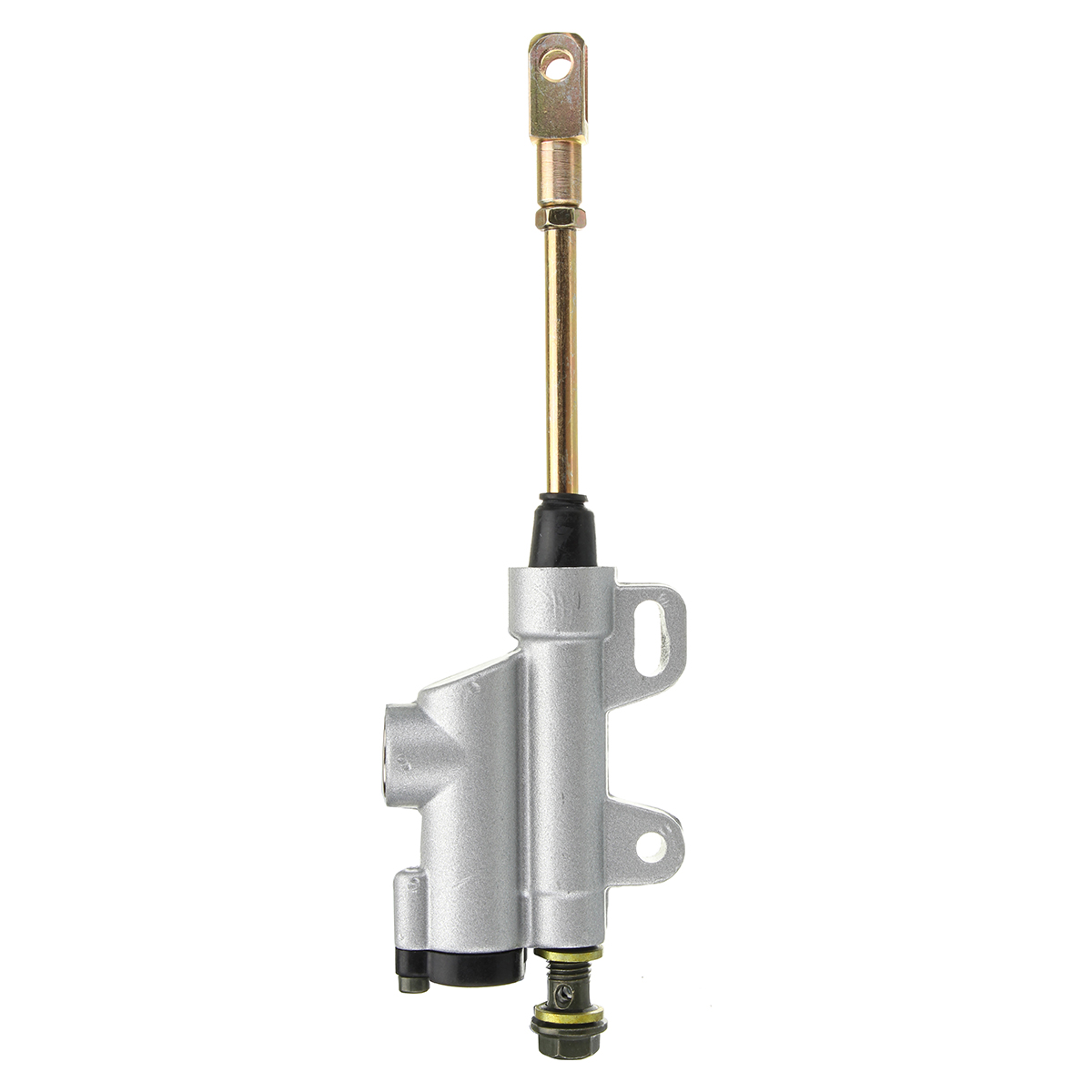 10mm-Banjo-Bolt-Silver-Rear-Hydraulic-Brake-Master-Cylinder-PIT-Dirt-Bike-ATV-1251179