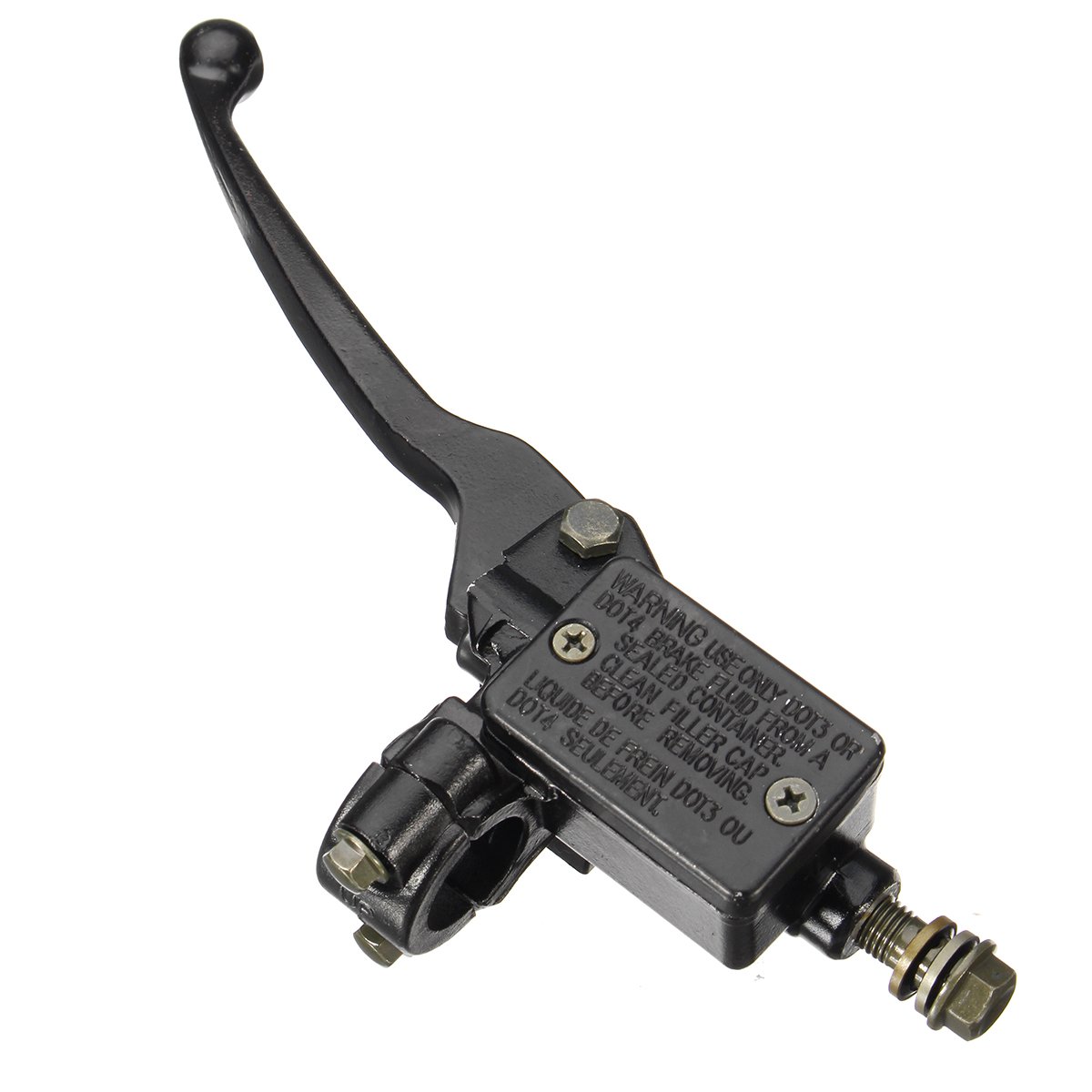 10mm-Banjo-FrontRight-Hydraulic-Brake-Lever-For-ATV-Dirt-Bike-1219086