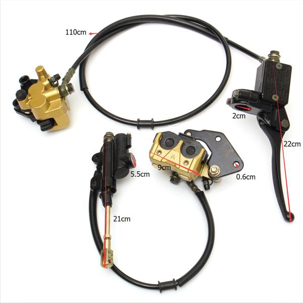 12mm-Front--Rear-Brake-Caliper-Set-Classic-Pit-Bike-50cc-110cc-125cc-1210684