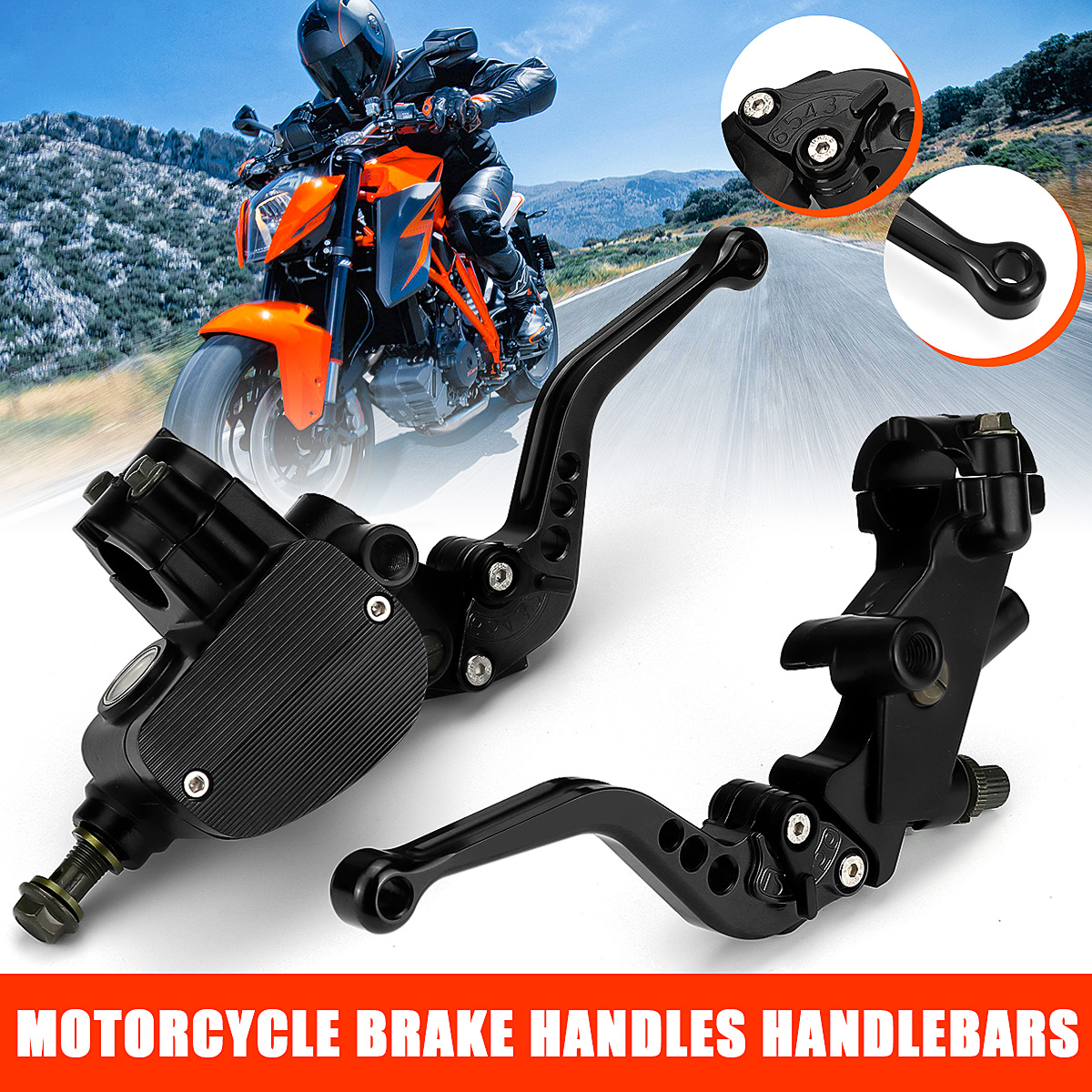 14mm-Motorcycle-Brake-Handles-Handlebars-Hydraulic-Clutch-Master-Cylinder-Levers-1640821