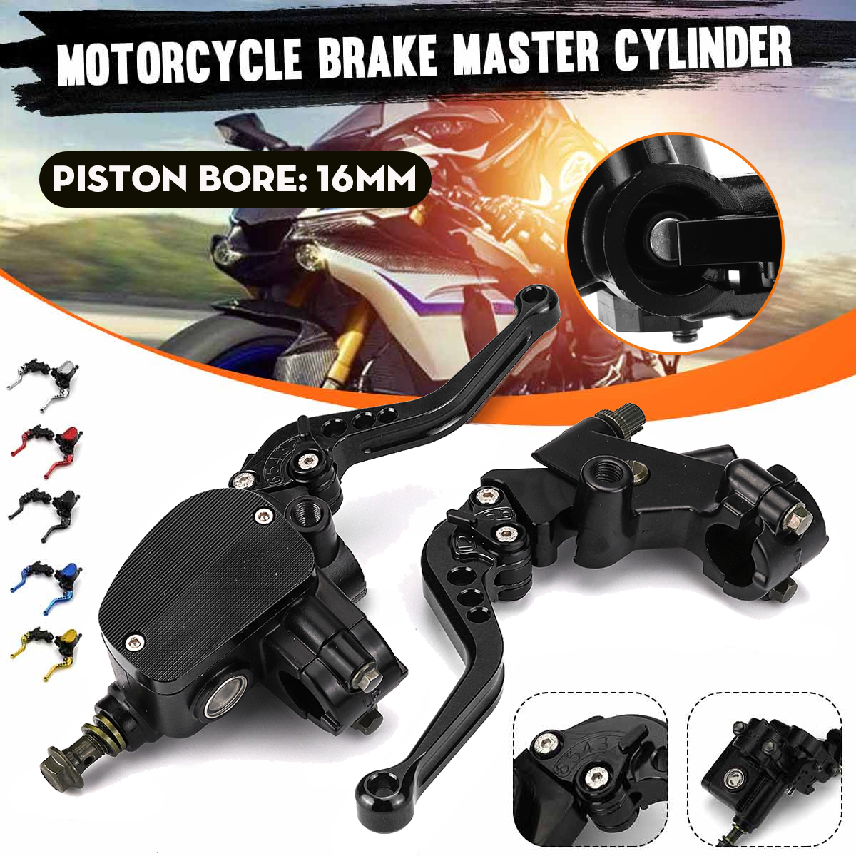 22MM-500cc-800CC-16mm-Universal-CNC-Motorcycle-Brake-Clutch-Master-Cylinder-Levers-Bar-Clamp-1644579