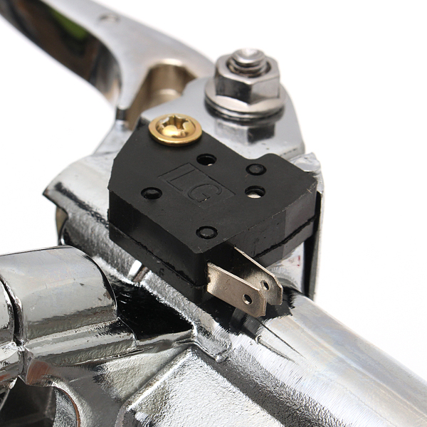22mm-Motorcycle-Hydraulic-Brake-Master-Cylinder-Clutch-Lever-Chrome-1225428