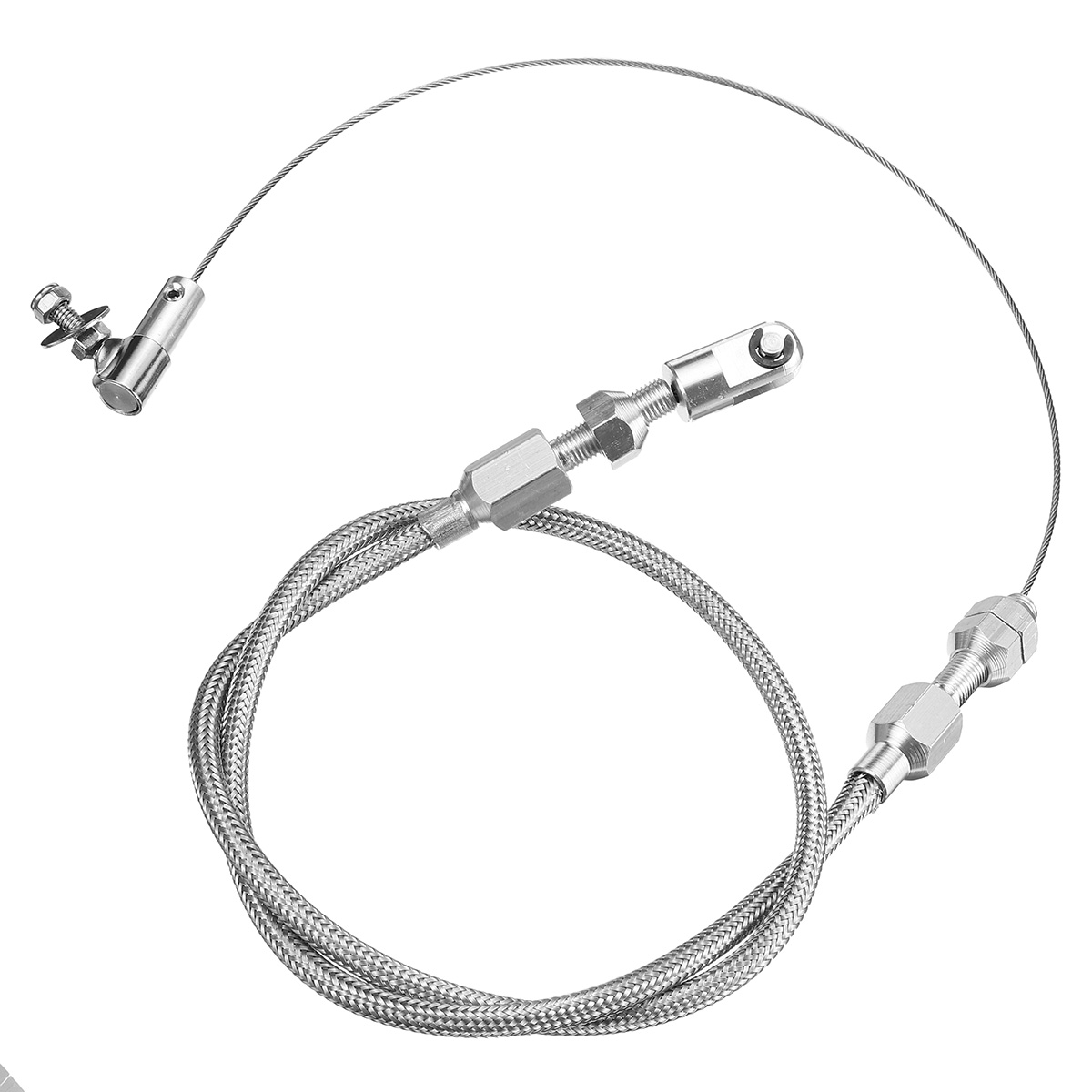 24inch-Throttle-Cable-Universal-Replacement-For-FORDCHEV-Stainless-1704870
