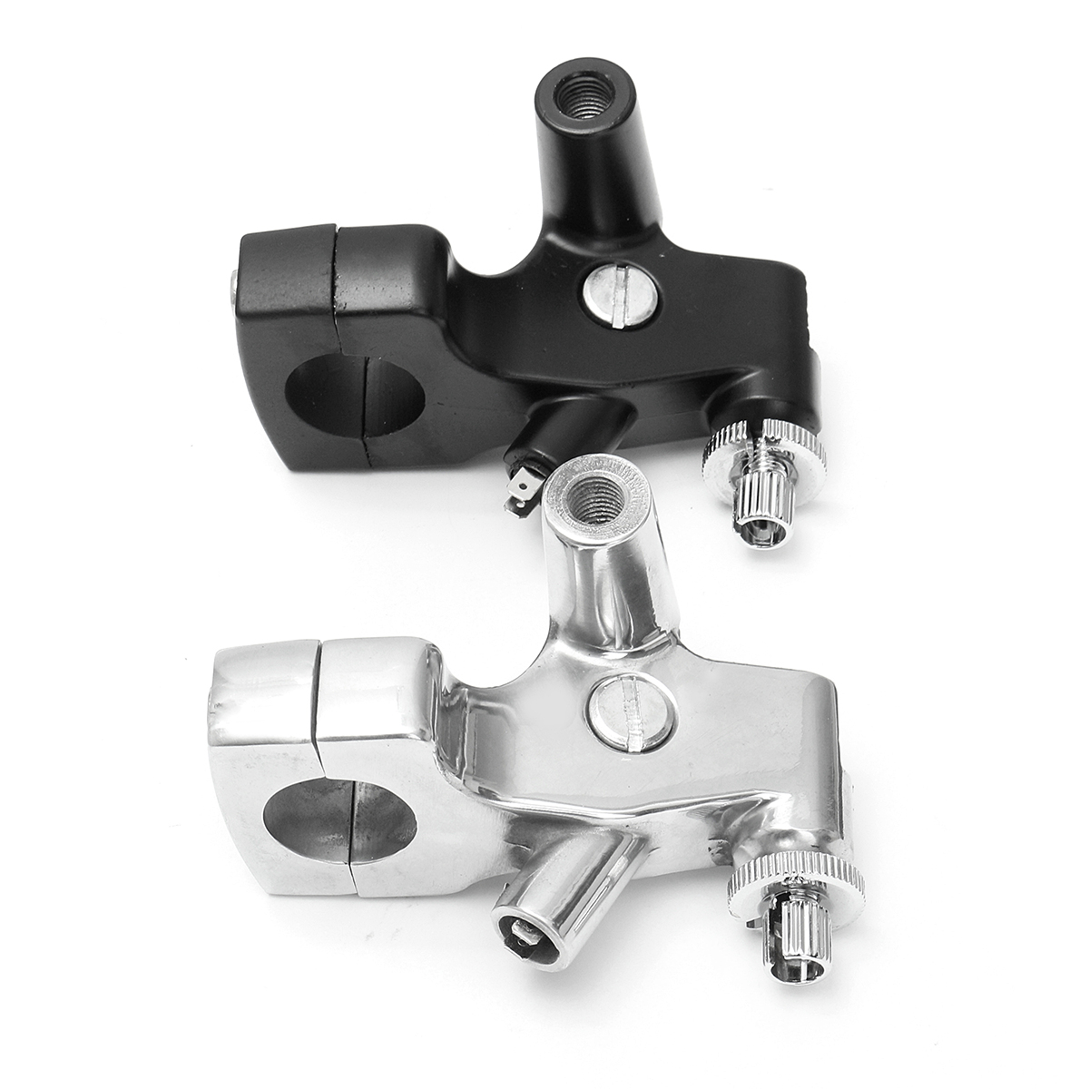 25mm-1inch-Motorcycle-Clutch-Lever-Mount-Holder-For-Harley-Honda-Shadow-600-VT750-1172288