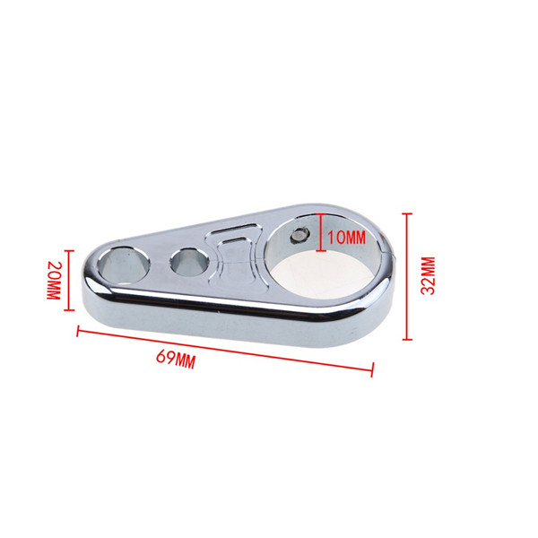 25mm-Chrome-Alloy-Brake-Clutch-Cable-Wire-Clamp-Clip-For-Motorcycle-Harley-Davidson-1108510