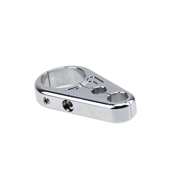 25mm-Chrome-Alloy-Brake-Clutch-Cable-Wire-Clamp-Clip-For-Motorcycle-Harley-Davidson-1108510