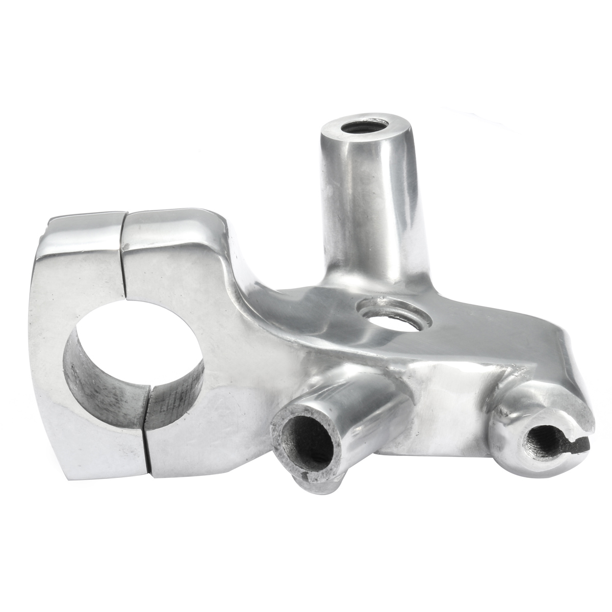 25mm-Chrome-Clutch-Lever-Holder-For-Honda-Shadow-600-VT750-1inch-1077216