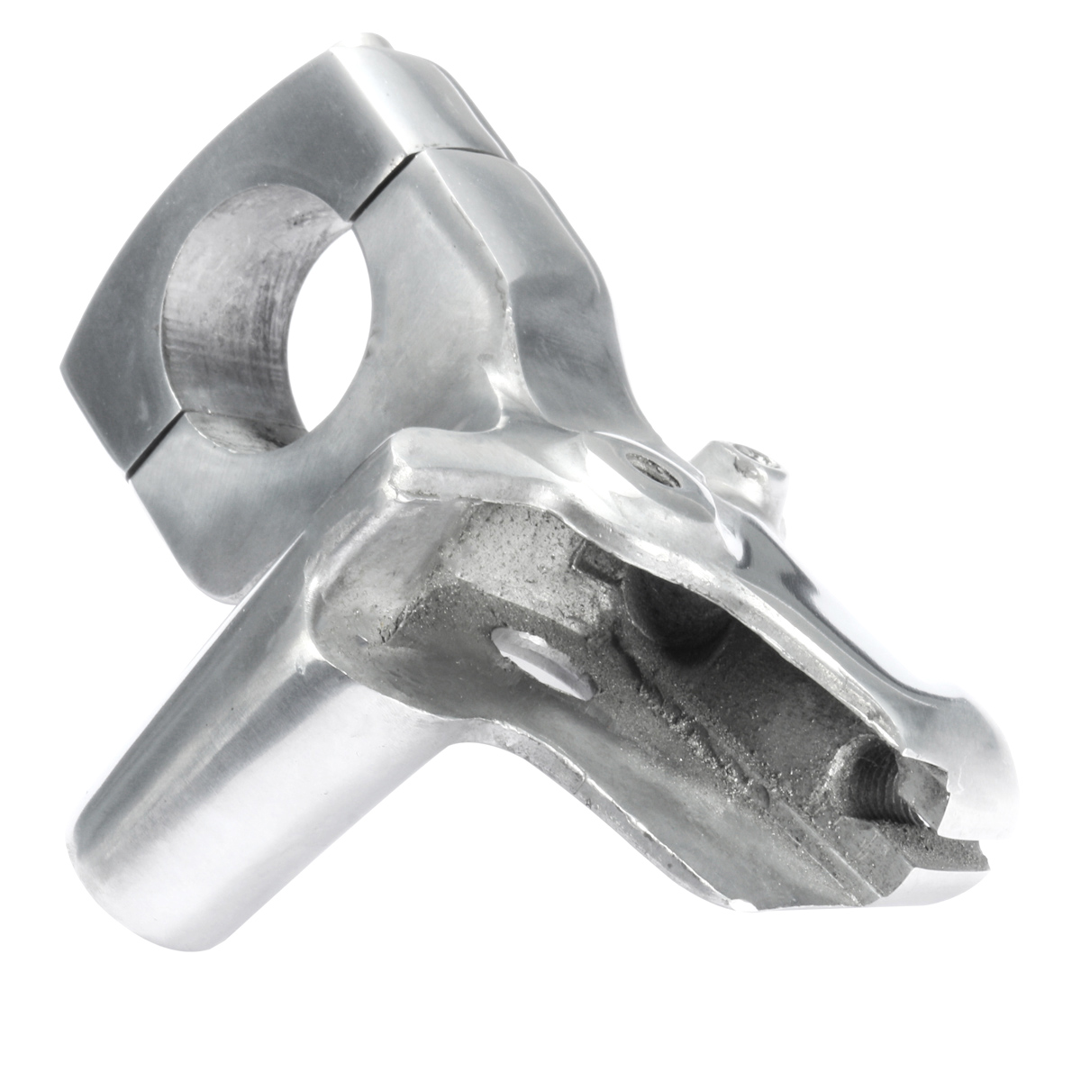 25mm-Chrome-Clutch-Lever-Holder-For-Honda-Shadow-600-VT750-1inch-1077216