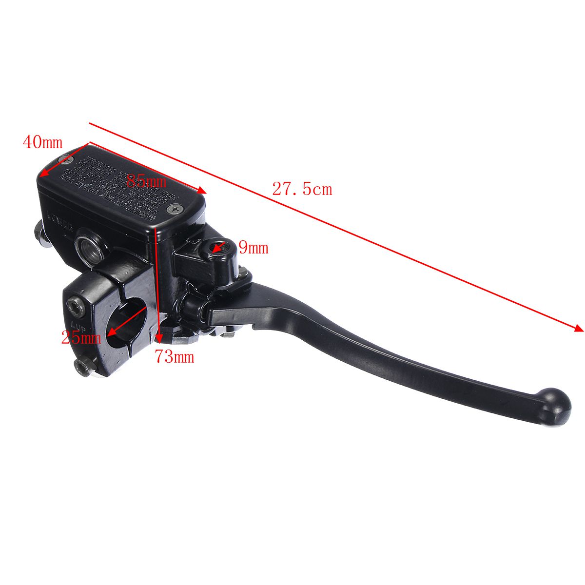 25mm-Motorcycle-Aluminum-Hydraulic-Brake-Clutch-Levers-Master-Cylinder-Universal-1268980