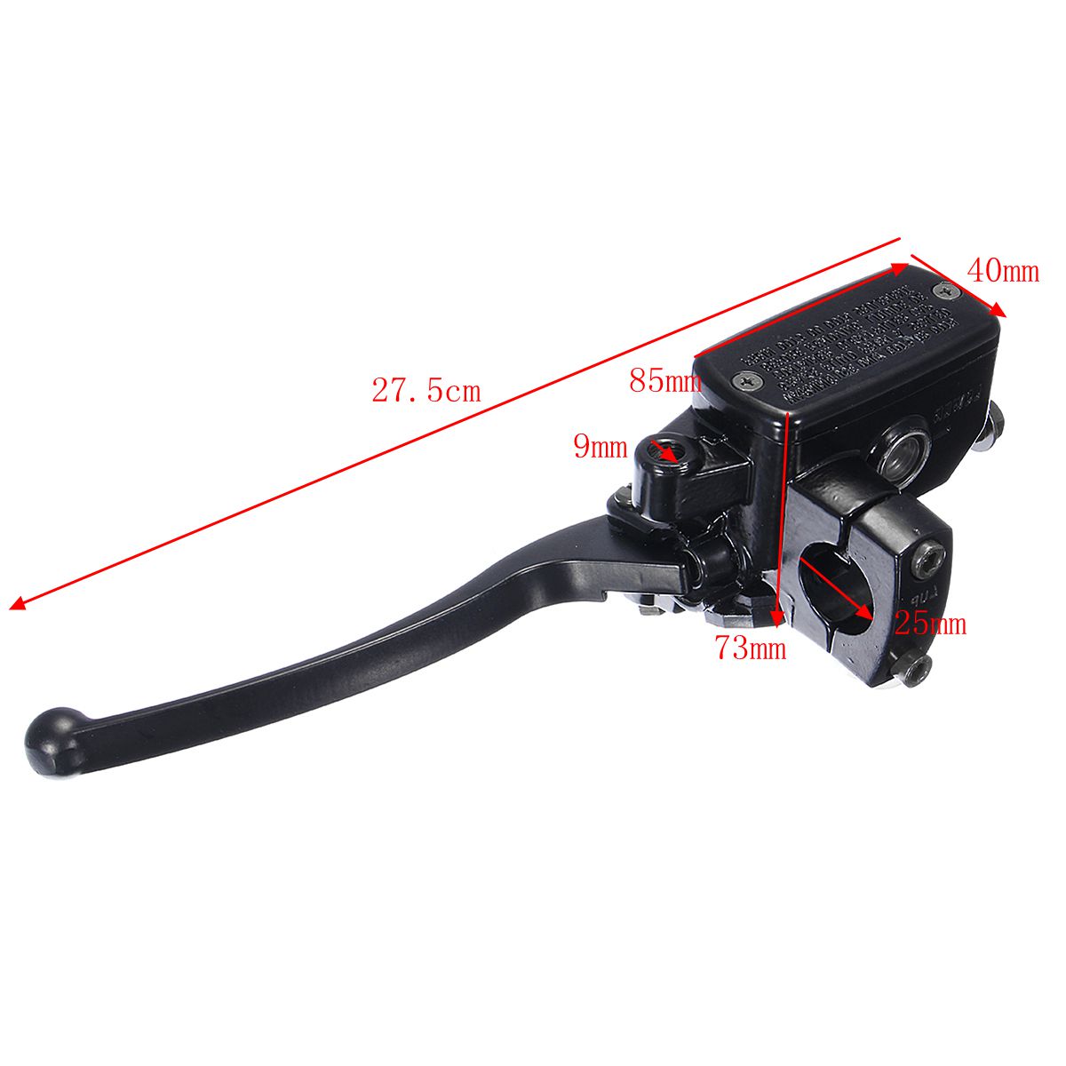 25mm-Motorcycle-Aluminum-Hydraulic-Brake-Clutch-Levers-Master-Cylinder-Universal-1268980