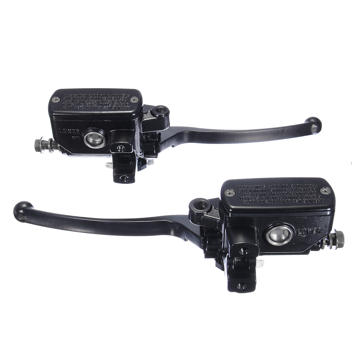25mm-Motorcycle-Aluminum-Hydraulic-Brake-Clutch-Levers-Master-Cylinder-Universal-1268980