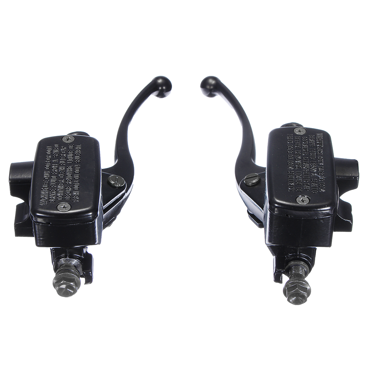 25mm-Motorcycle-Aluminum-Hydraulic-Brake-Clutch-Levers-Master-Cylinder-Universal-1268980