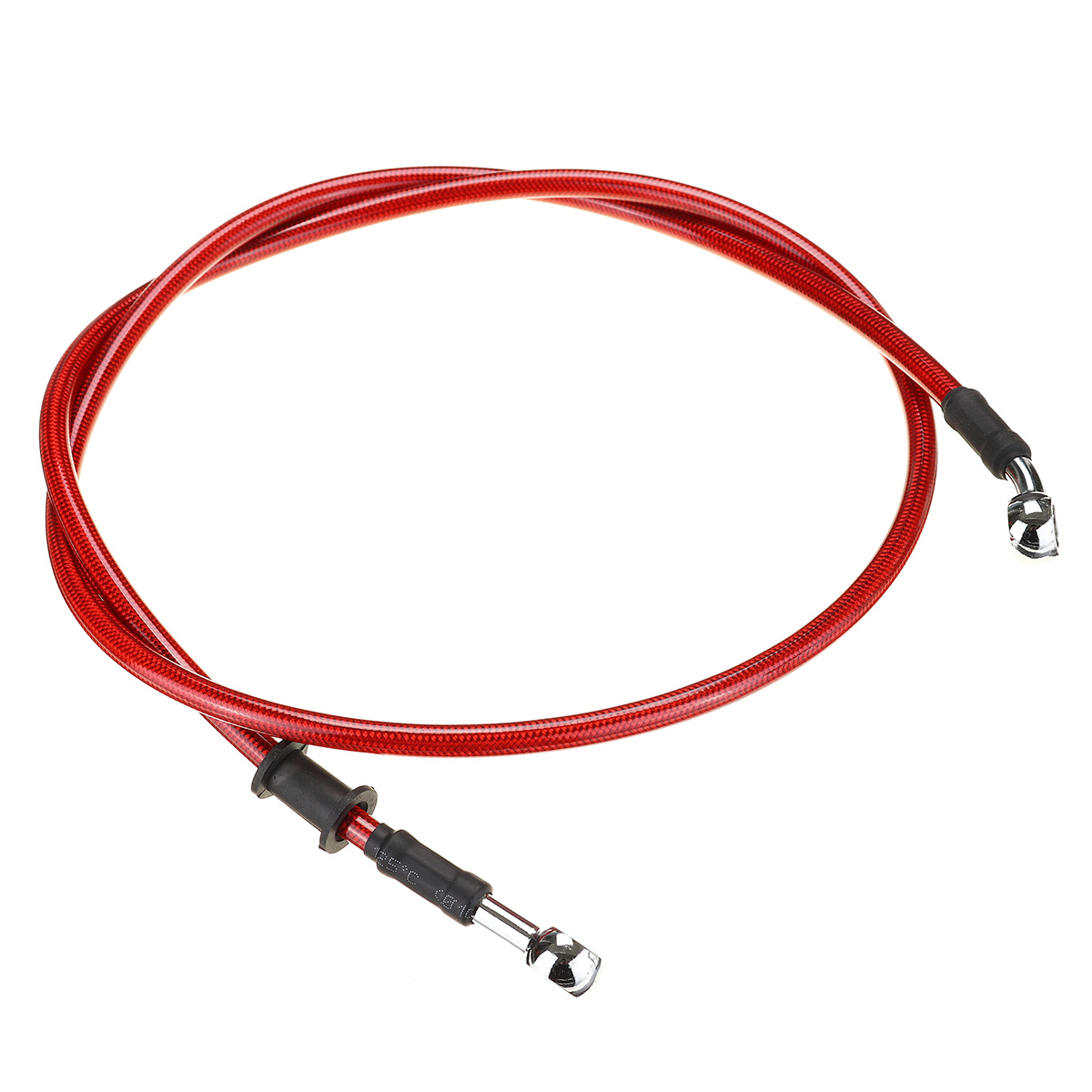 300mm-2200mm-Motorcycle-Braided-Brake-Clutch-Oil-Hose-Line-Cable-Pipe-Universal-Red-1661233