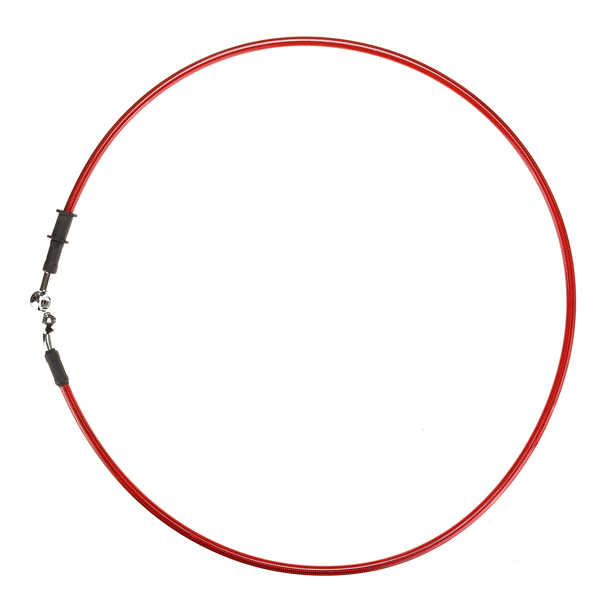 300mm-2200mm-Motorcycle-Braided-Brake-Clutch-Oil-Hose-Line-Cable-Pipe-Universal-Red-1661233