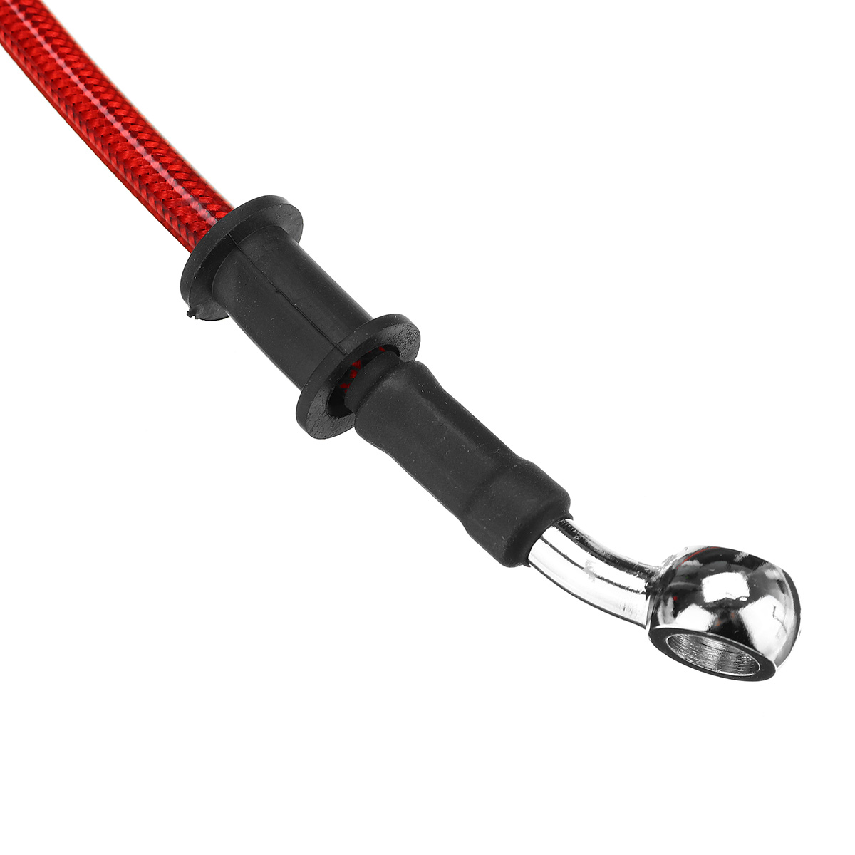 300mm-2200mm-Motorcycle-Braided-Brake-Clutch-Oil-Hose-Line-Cable-Pipe-Universal-Red-1661233