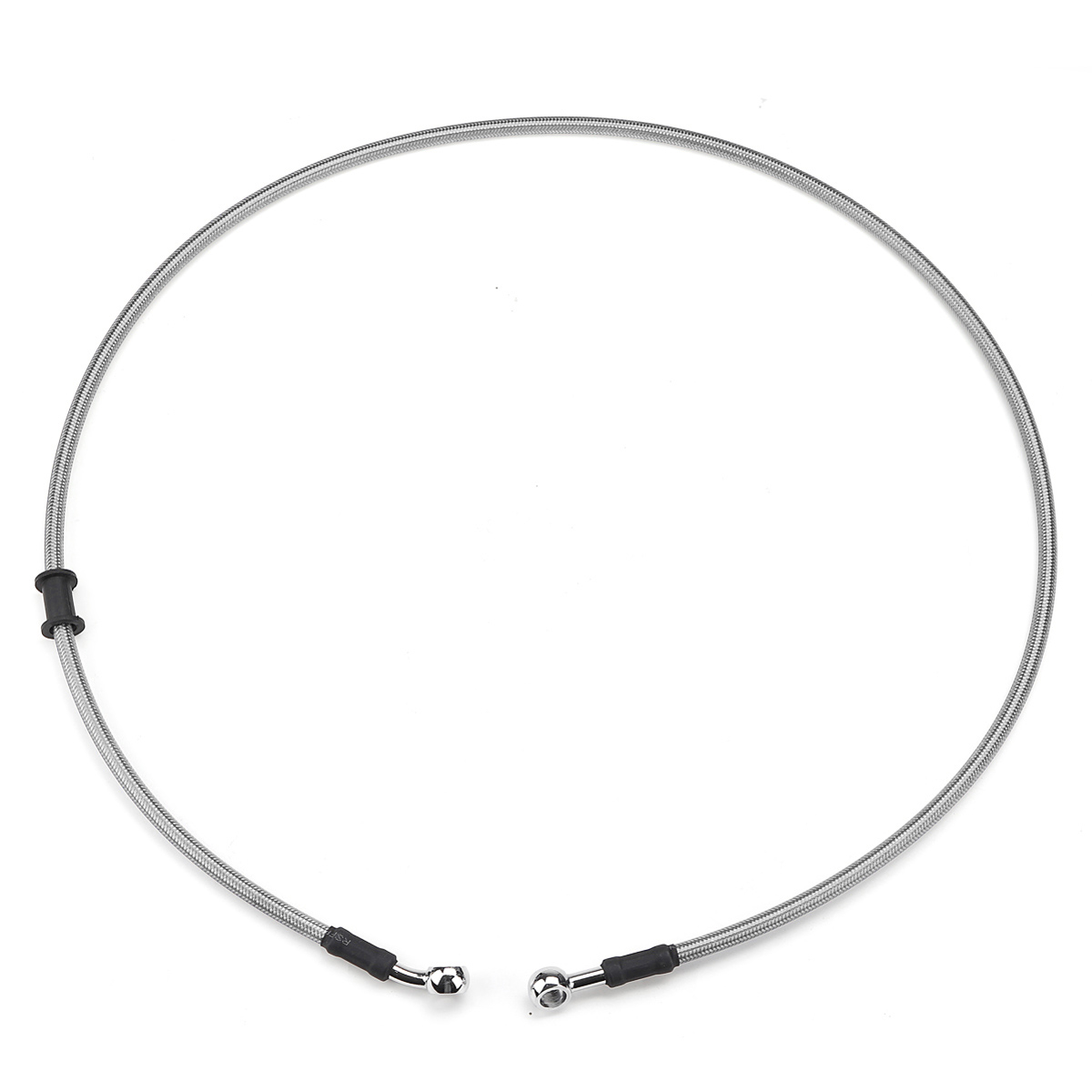 300mm-2200mm-Motorcycle-Braided-Brake-Clutch-Oil-Hose-Line-Cable-Pipe-Universal-Silver-1661245