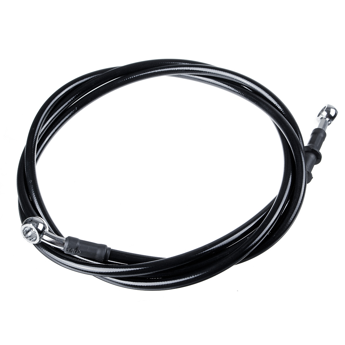30cm-220cm-Motorcycle-Bike-Braided-Brake-Clutch-Oil-Hoses-Line-Pipe-Cable-Black-1665303