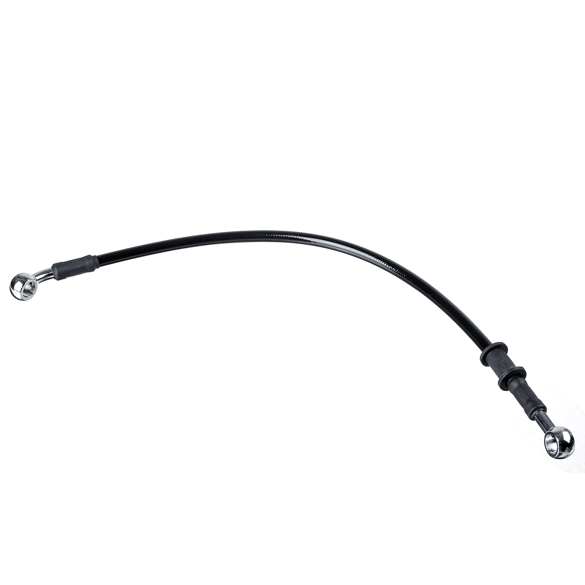 30cm-220cm-Motorcycle-Bike-Braided-Brake-Clutch-Oil-Hoses-Line-Pipe-Cable-Black-1665303