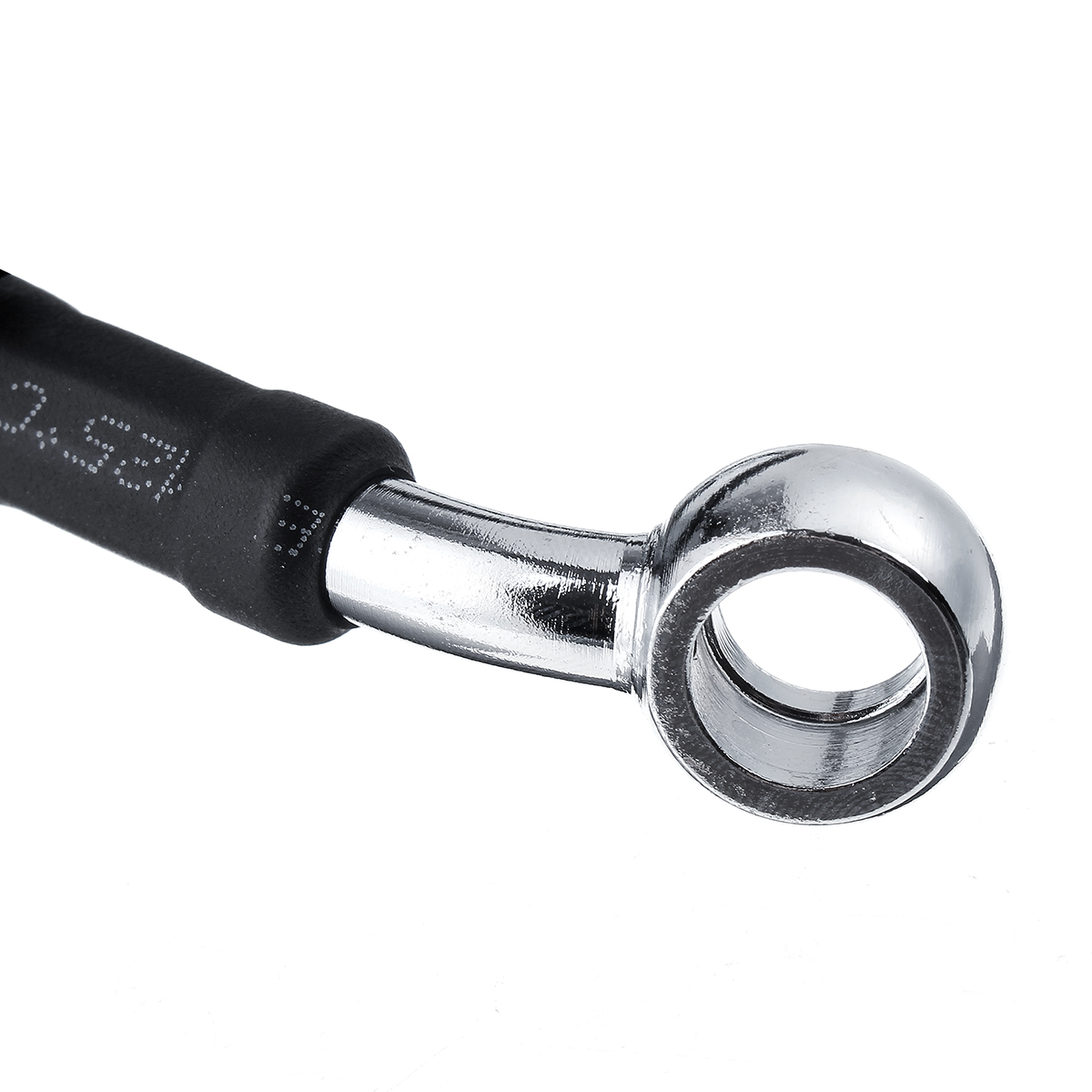 30cm-220cm-Motorcycle-Bike-Braided-Brake-Clutch-Oil-Hoses-Line-Pipe-Cable-Black-1665303