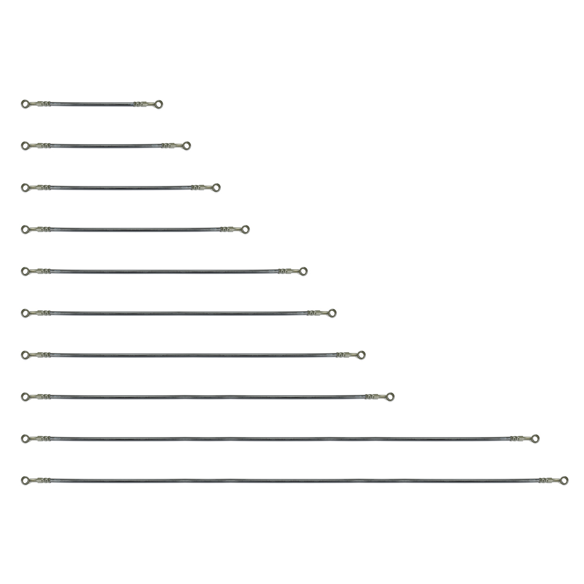 50cm---190cm-Motorcycle-Braided-Brake-Clutch-Oil-Hose-Line-Pipe-10mm-1092401