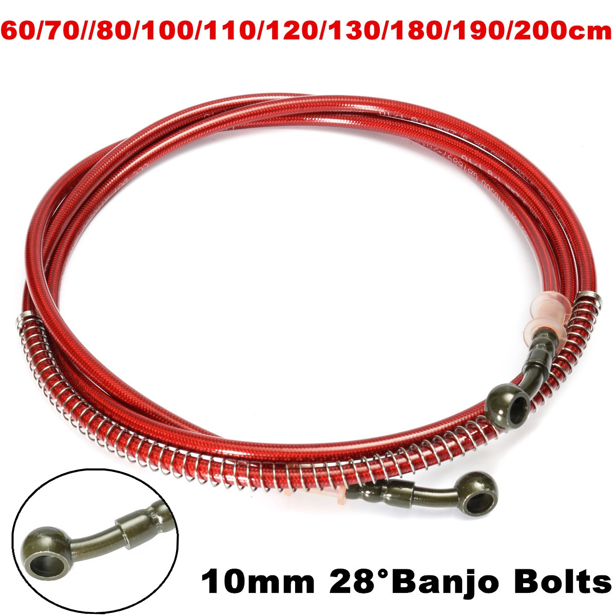 60cm---200cm-Motorcycle-Brake-Clutch-Oil-Hose-Braided-Line-Pipe-1092407