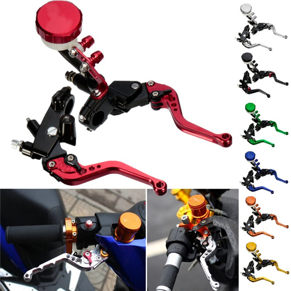 78-22mm-Motorcycle-Front-Brake-Clutch-Master-Levers-Set-Reservoir-Cylinder-Universal-994094