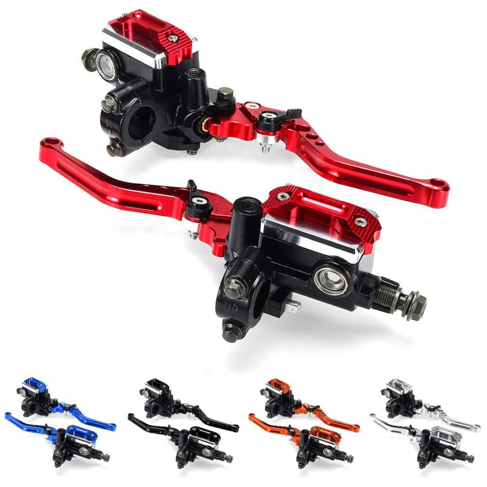 78quot-Motorcycle-Master-Cylinder-Hydraulic-Brake-Pump-Clutch-Handlebar-Lever-Reservoir-Set-1429093
