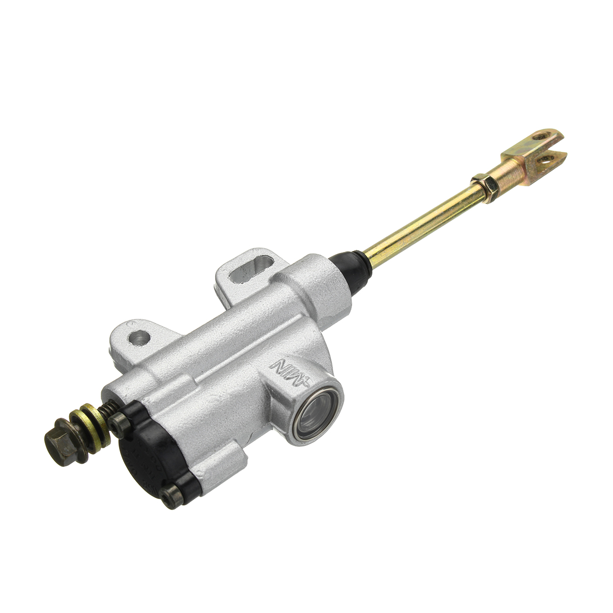 8mm-Banjo-Bolt-Silver-Rear-Hydraulic-Brake-Master-Cylinder-Fit-PIT-Dirt-Bike-ATV-1251396