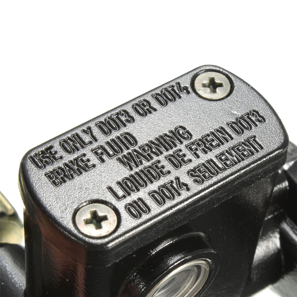 Brake-Master-Cylinder-Black-Metal-For-Go-Kart-Part-ATV-Quad-90-110-125cc-1385598