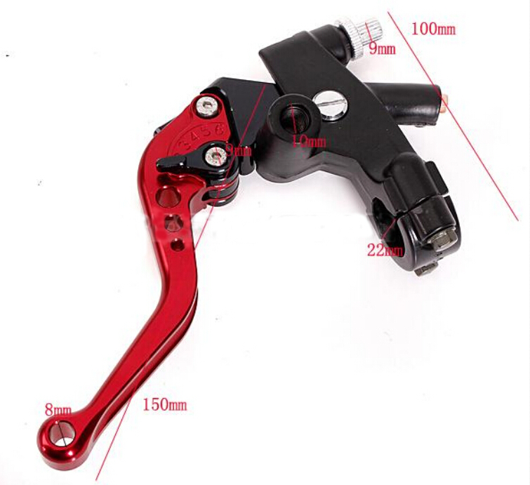 CNC-Red-Universal-Motorcycle-Brake-Clutch-Lever-Master-Cylinder-934807