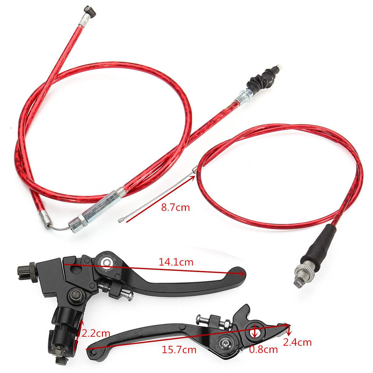 Clutch-Cable-Brake-Lever-For-CRF50-SSR-KLX-110cc-125cc-150cc-Pit-Dirt-Bike-1222234