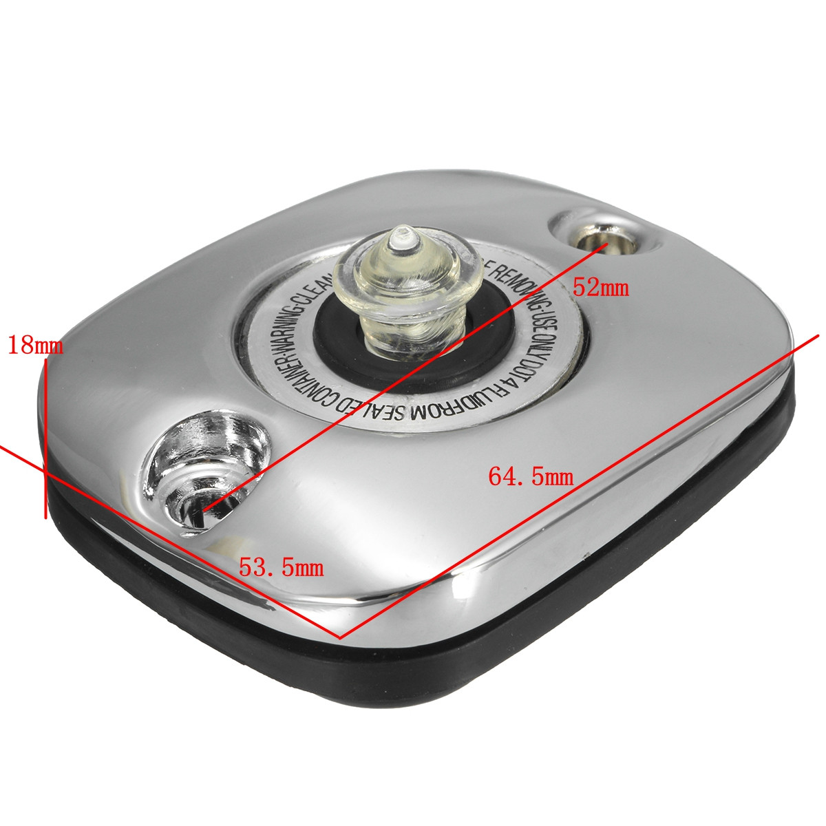 Front-Lever-Brake-Master-Cylinder-Cover-Cap-For-Harley-Davidson-Touring-96-07-1113390