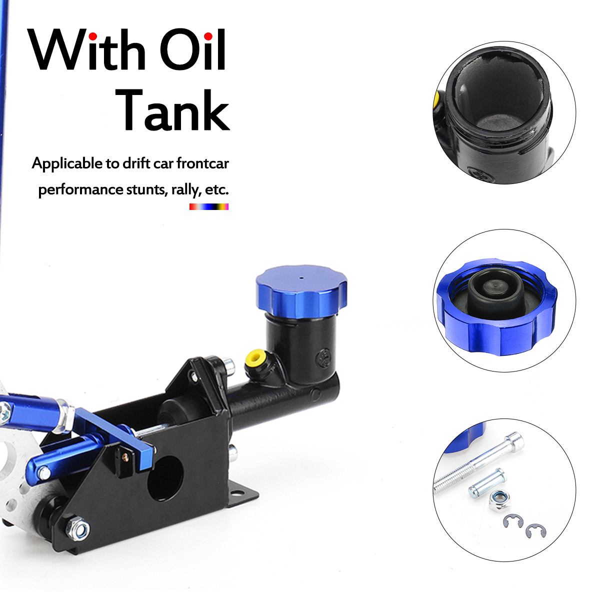 Hydraulic-Drift-Handbrake-E-Brake-Racing-Hand-Brake-Lever-with-Oil-Tank-Adjustable-1530276