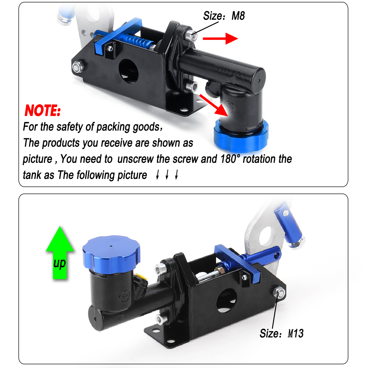 Hydraulic-Drift-Handbrake-E-Brake-Racing-Hand-Brake-Lever-with-Oil-Tank-Adjustable-1530276