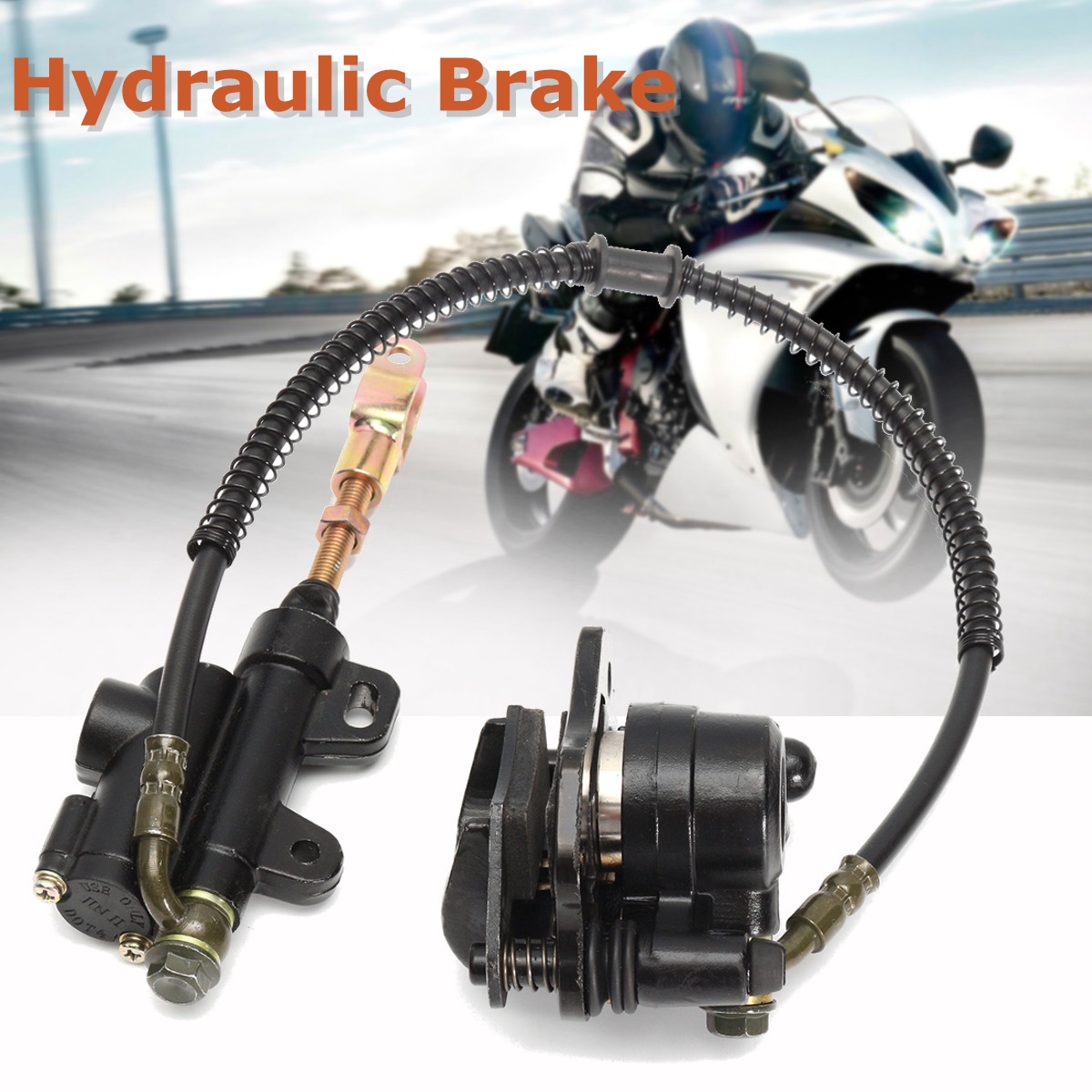 Hydraulic-Rear-Disc-Brake-Caliper-For-110cc-125cc-PIT-PRO-Quad-Dirt-Bike-ATV-1521510