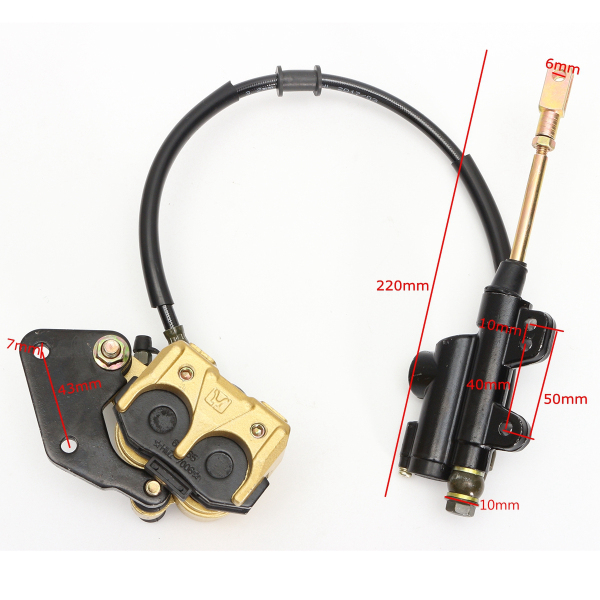 Hydraulic-Rear-Disc-Brake-Caliper-System-120cc-250cc-ATV-QUAD-Bike-Gokart-Buggy-1181754