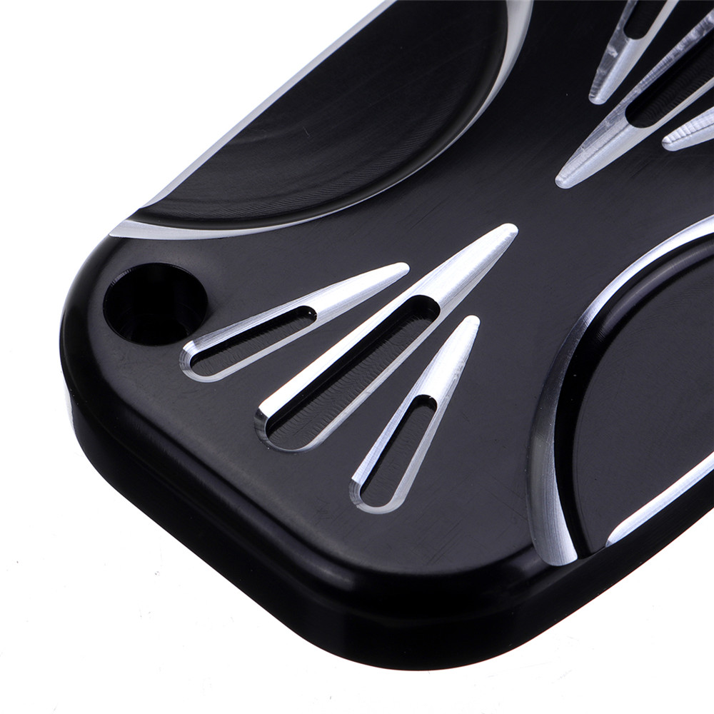 LEFT-Motorcycle-Brake-Master-Cylinder-Cover-For-Harley-Touring-Street-Glide-14-16-ShallowCut-1401457