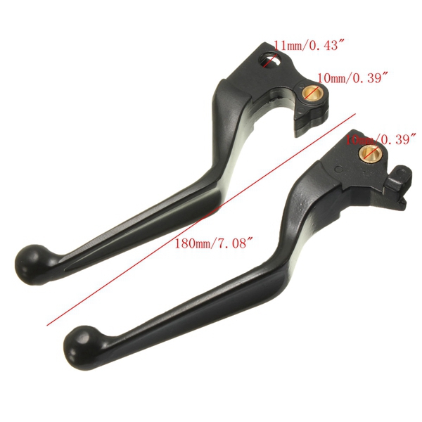 Motorcycle-Brake-Clutch-Lever-For-Harley-Davidson-Sportster-XL-883-1200-Black-973273