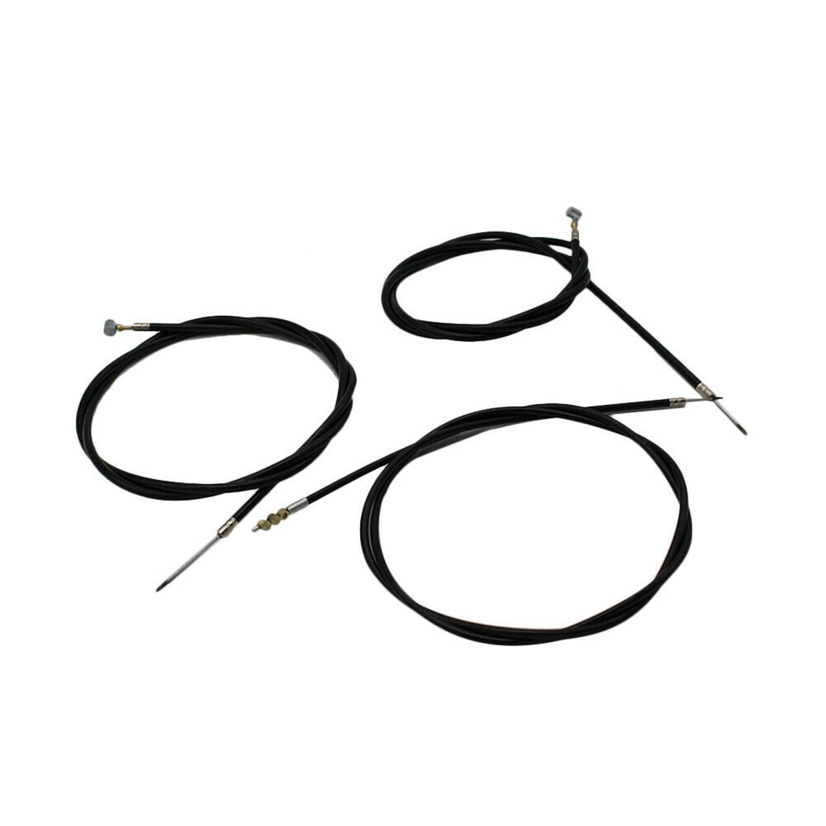 Motorcycle-Clutch-Brake-Throttle-Cable-Black-Universal-1490553