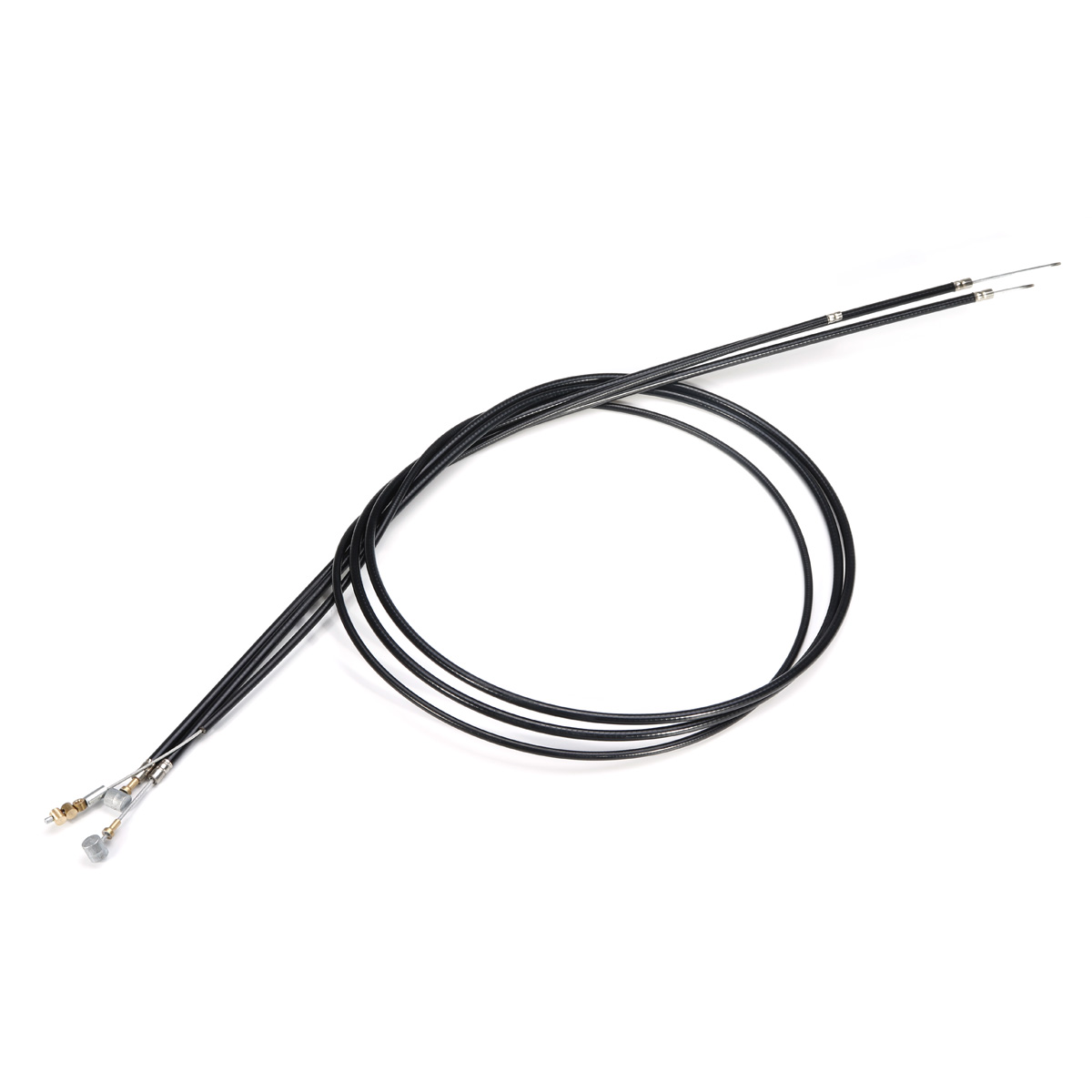 Motorcycle-Clutch-Brake-Throttle-Cable-Black-Universal-1490553