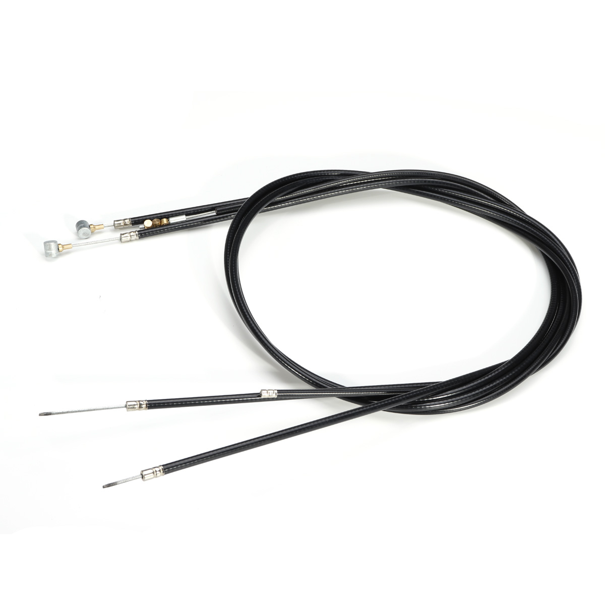 Motorcycle-Clutch-Brake-Throttle-Cable-Black-Universal-1490553